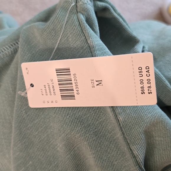 NWT, Anthropologie, wide neck, green sweater, size M - Picture 4 of 4